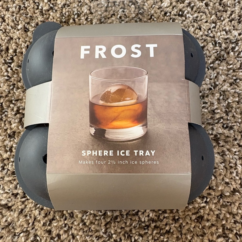 Frost Sphere Ice Tray - Gray